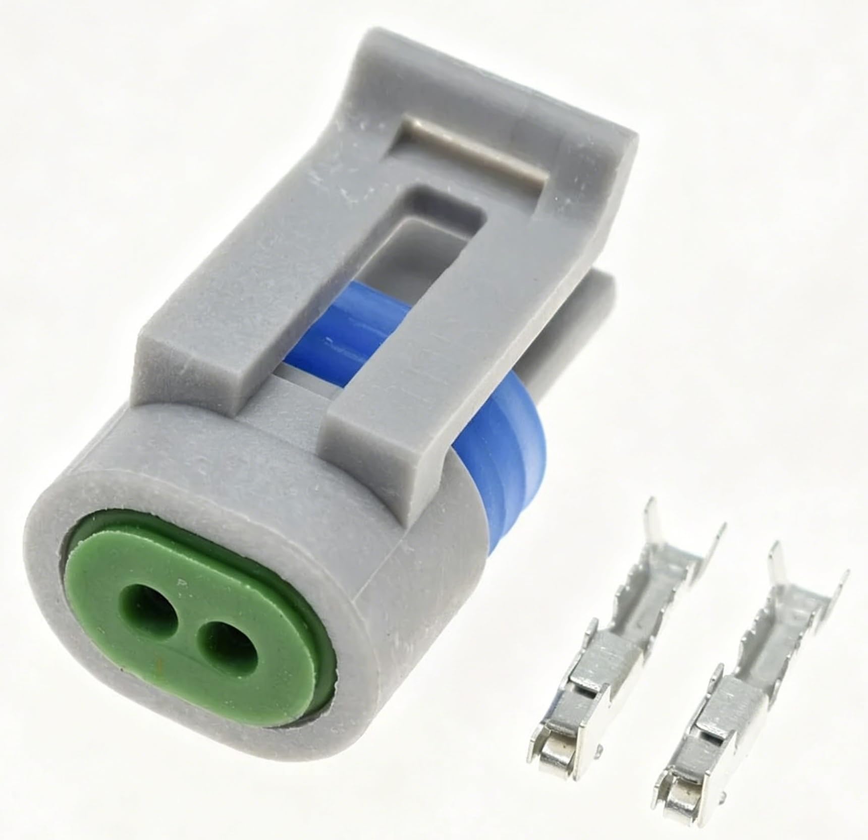Conector de cable eléctrico impermeable de 2 pines con enchufe macho y hembra sellado 3