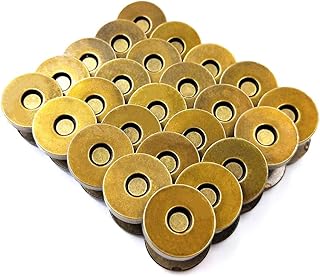 100 Sets Silver Tone Magnetic Purse Snap Clasps Button/Great for Closure Purse Handbag Clothes Sewing Craft No Tools Required 14mm (18T100)
