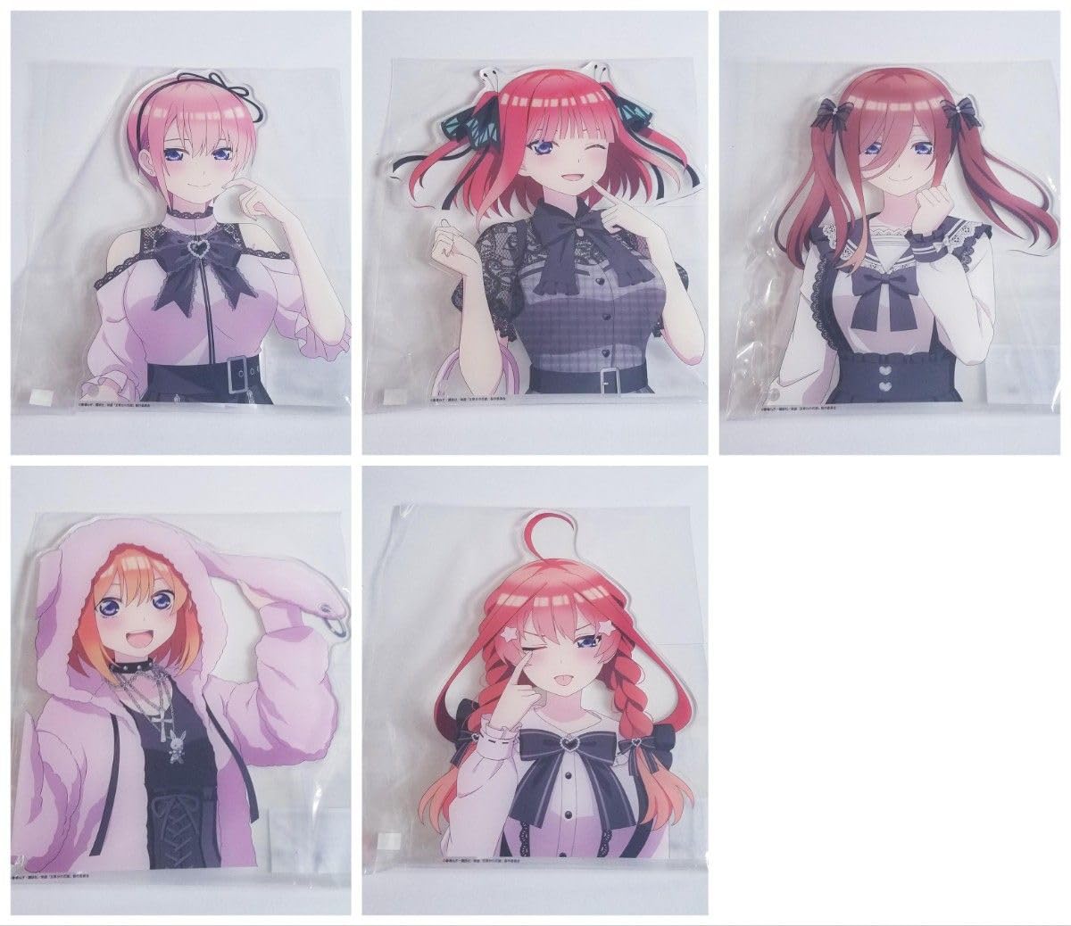 Amazon.co.jp: 五等分の花嫁 i 特大ダイカットアクリルボード 全
