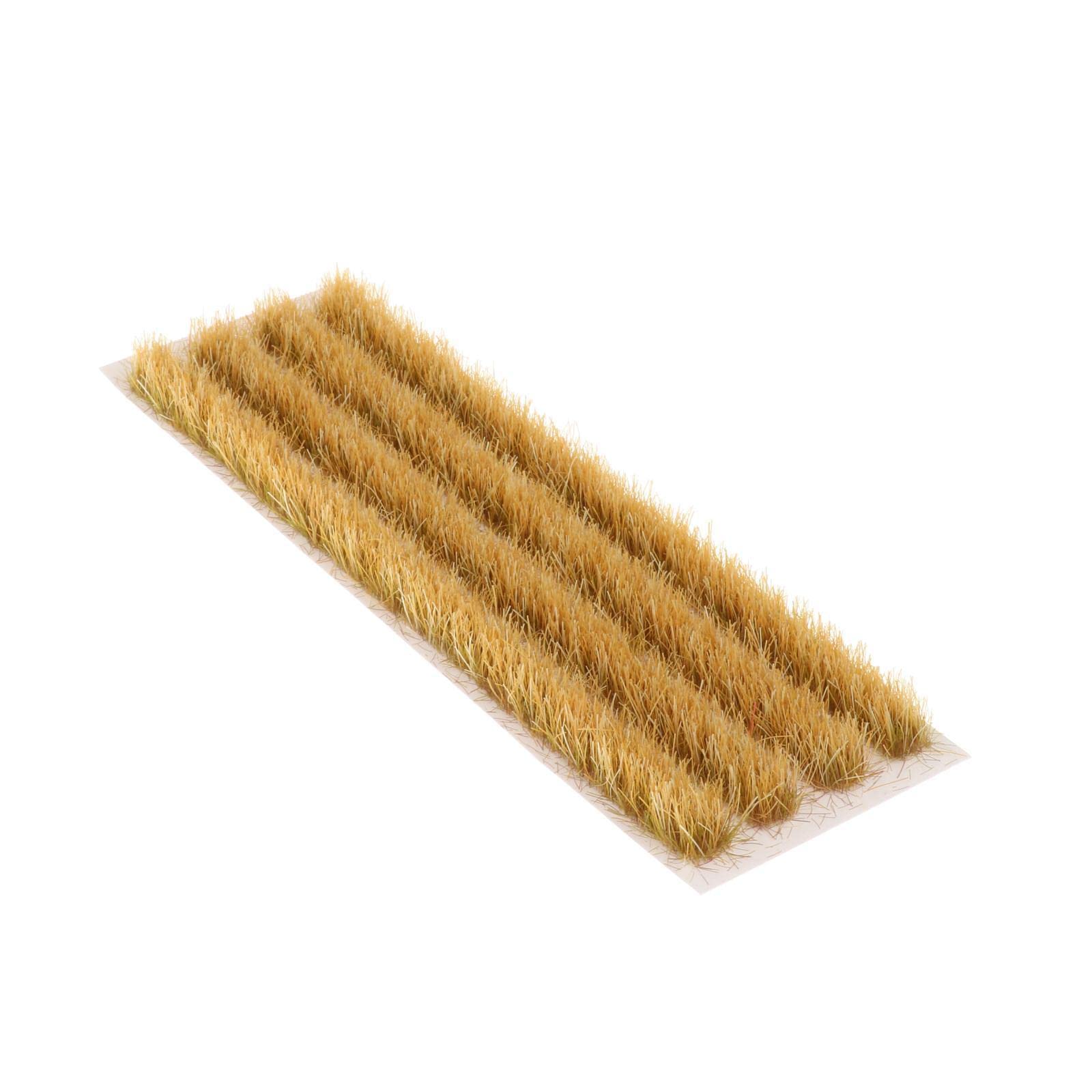 misppro 1:72 1:87 Kit de modélisme miniature de champ de blé pour chemin de fer artificiel Mini Terrain Pelouse Paysage ferroviaire Paysage Diorama Accessoires - A