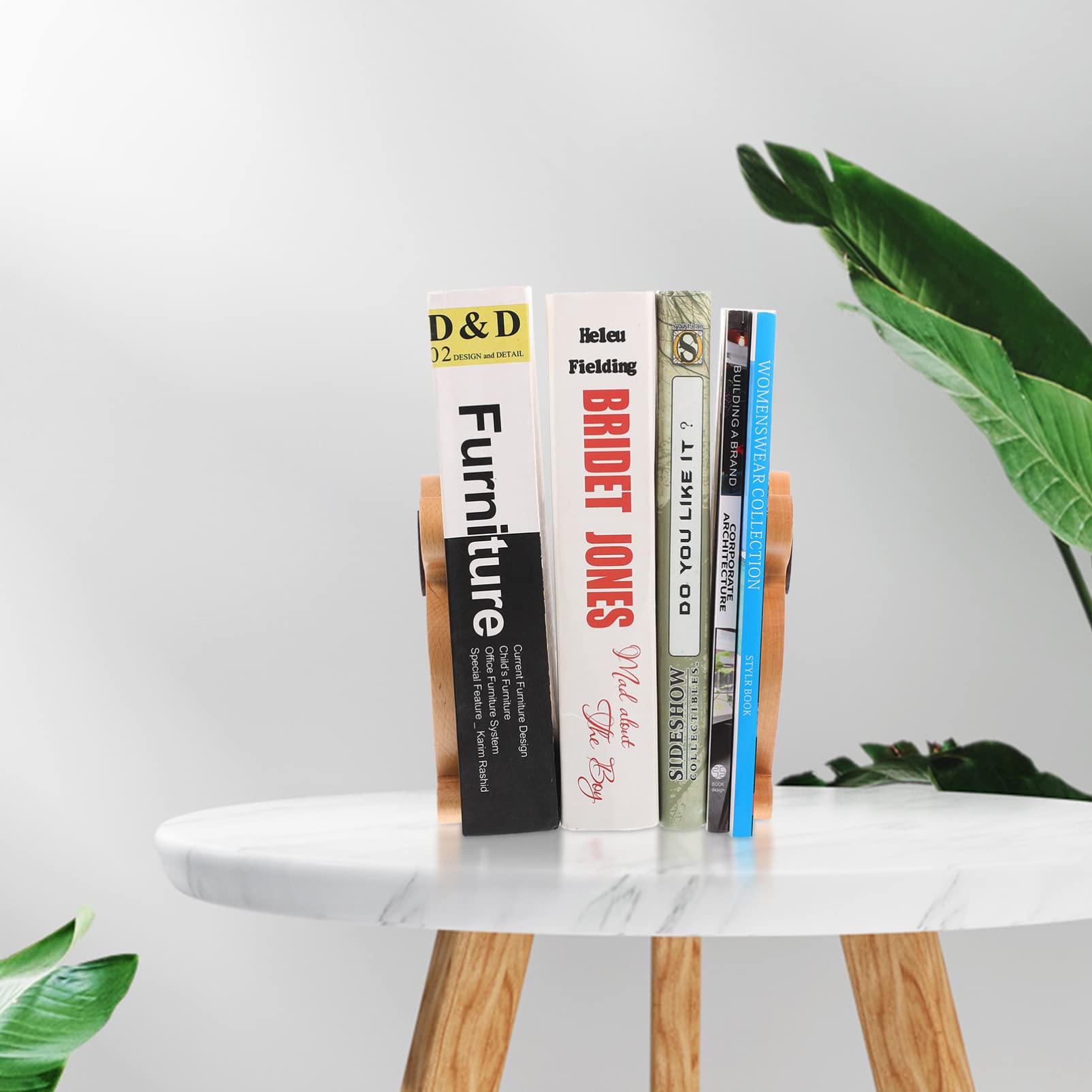 Zerodeko 2 Stück Holz Buchstützen Hunde Design Dekorativer Buchhalter Für Büro Zuhause Schreibtisch Organizer Für Bücher Und Dokumente
