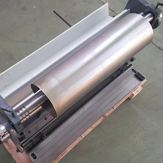 KAKA Industrial Sheet Metal Brake,30 inch 20-Gauge (0.036 Inch), Shear and Slip Roll Combination 3-in-1|Capacity Heavy Duty Bending Machine with Back Gauge and Segment Fingers for Metal Fabrication