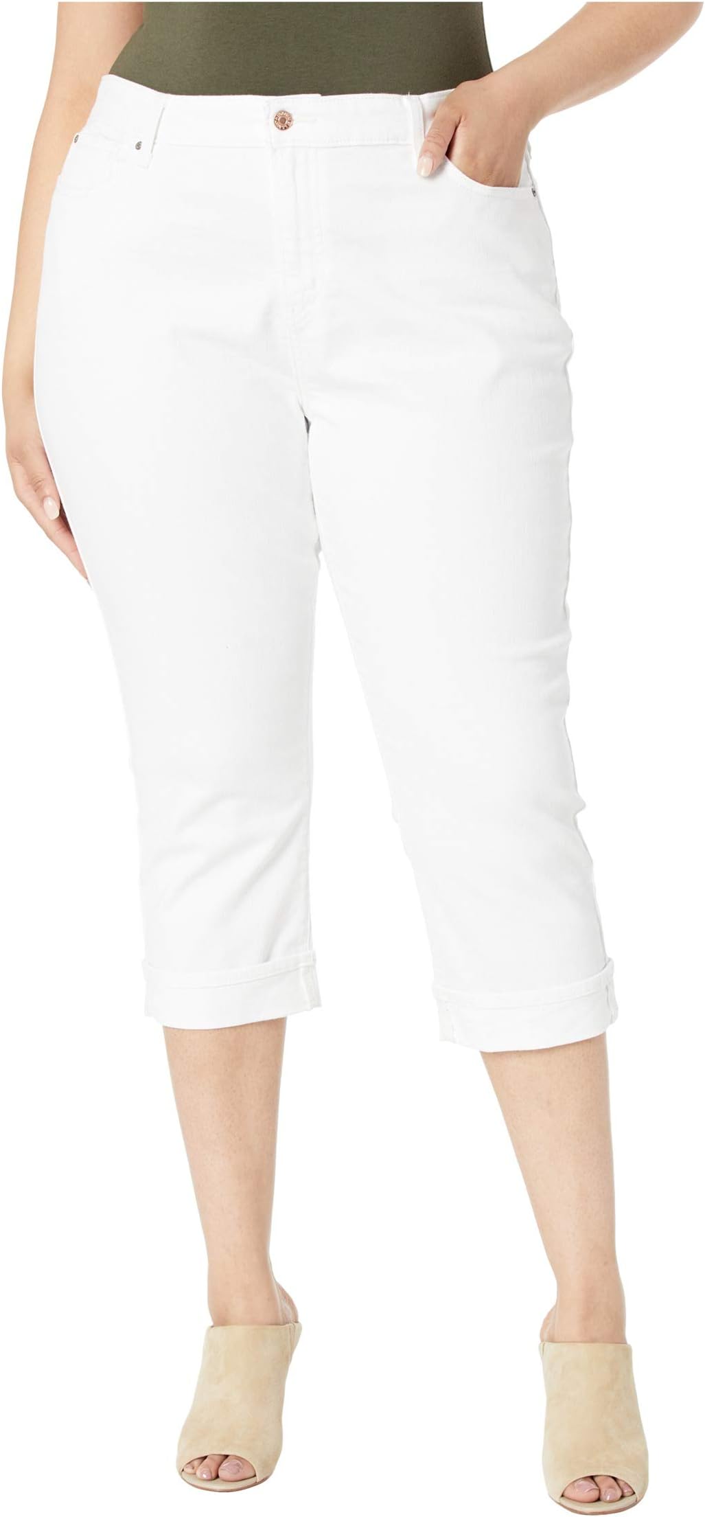 levi capri jeans plus size