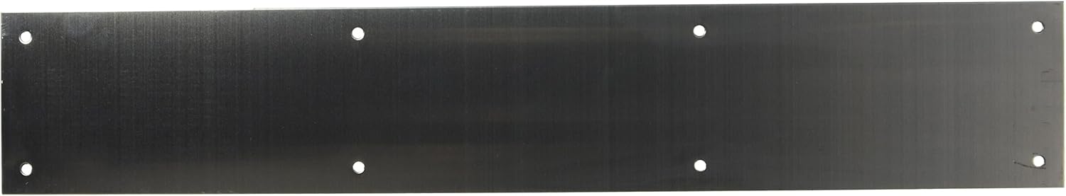 Deltana PP3520U10B 3 1/2-Inch x 20-Inch Solid Brass Push Plate