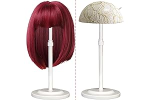 Extendable Wig Stand Keeps Hat Smooth