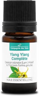 YLANG YLANG COMPLÈTE BIO - 5mL - Huile Essentielle de Qualité Premium - 100% Pure, Naturelle, garantie ChromaCert® - Chémotypée & Intégrale
