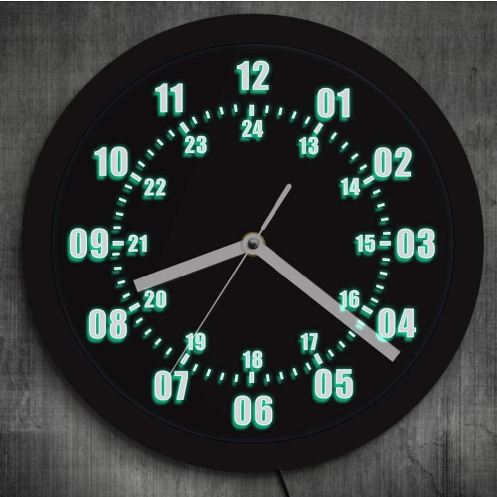 Amazon.co.jp: 掛け時計, 1ピースミリタリーワールドタイムゾーン