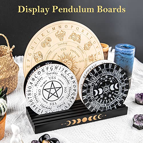 Tofficu Magnifique Pendule En Bois Sculpté Pour La Divination Idéal Pour La Décoration Intérieure Et La Pratique De La Wicca