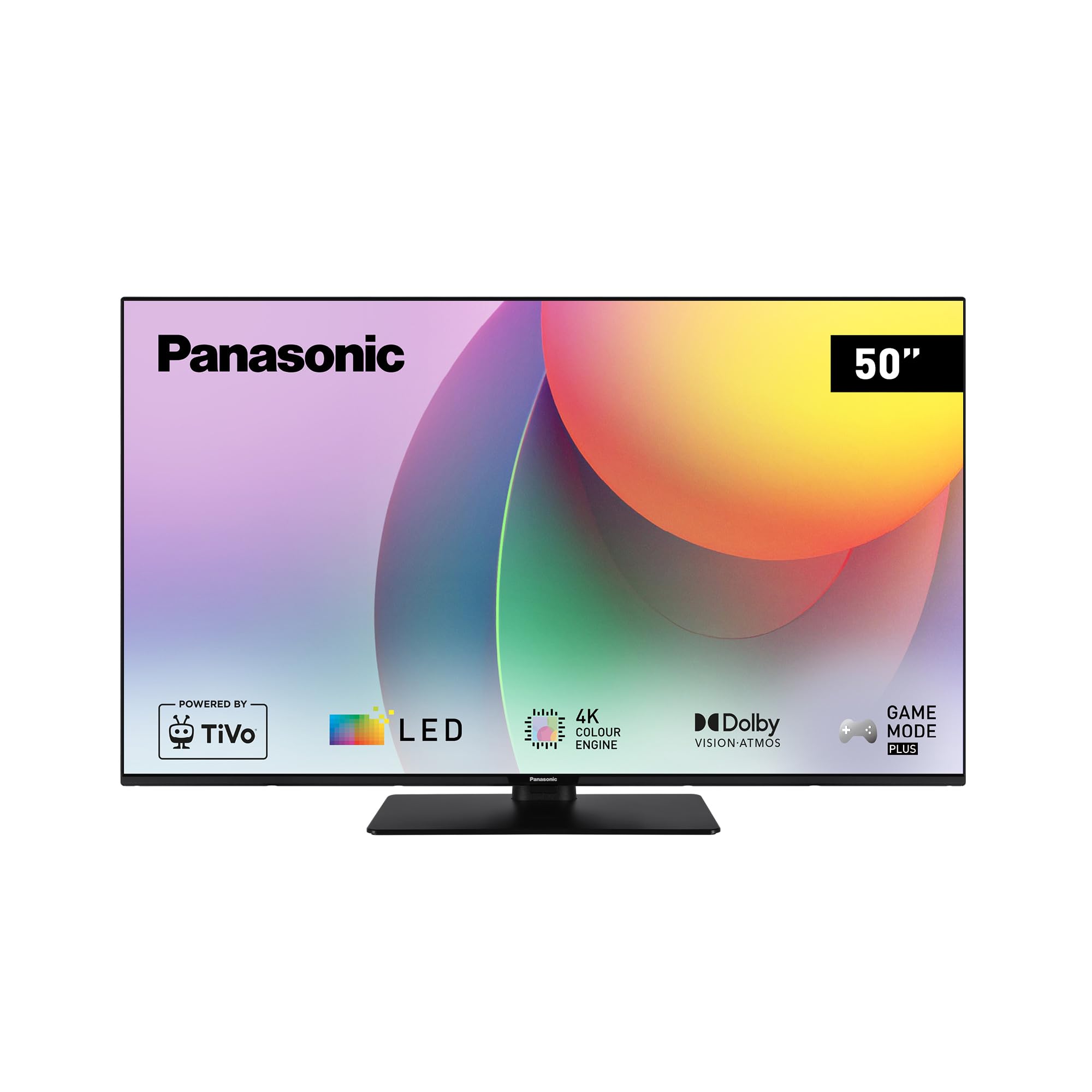 Panasonic TB-50W60AEZ, W60 Series 50 Pulgadas 4K Ultra HD LED Smart TV, 2024, TiVo, 4K Colour Engine, Dolby Vision y Atmos, Modo De Juego Plus, para Una Experiencia Visual Excepcional