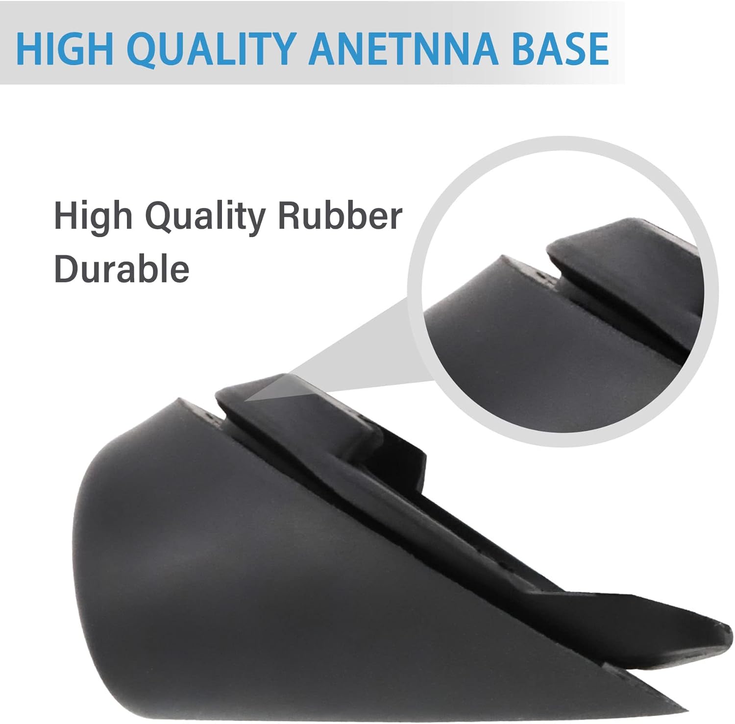 Genuine Toyota Antenna Ornament Base For 2010-2014 4Runner – Black Rubber Grommet, Direct Fit