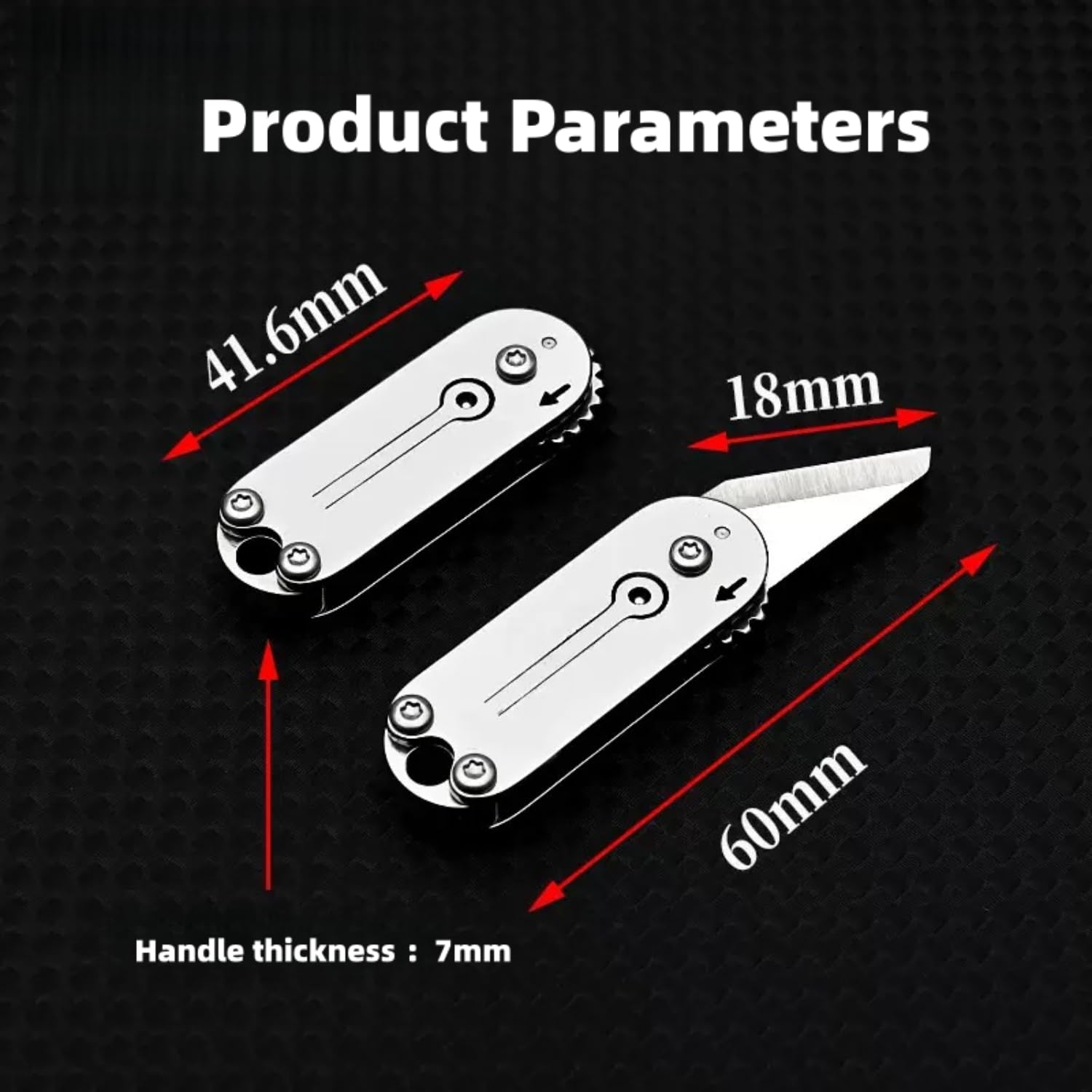 Multi Tool, Small Pocket Box Opener, Utility Multitool Cutter, EDC Gadgets for Outdoor Camping DIY, Gift for Men - Image 3