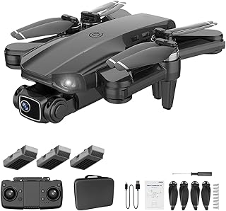 L900 Pro Gps 4K Profissional 5G Wifi Fpv Drone Brushless Motor Quadcopter Alta Definição Câmera Dupla 1,2 Km Longa Distância (3 * Baterias, Bolsa de Armazenamento)