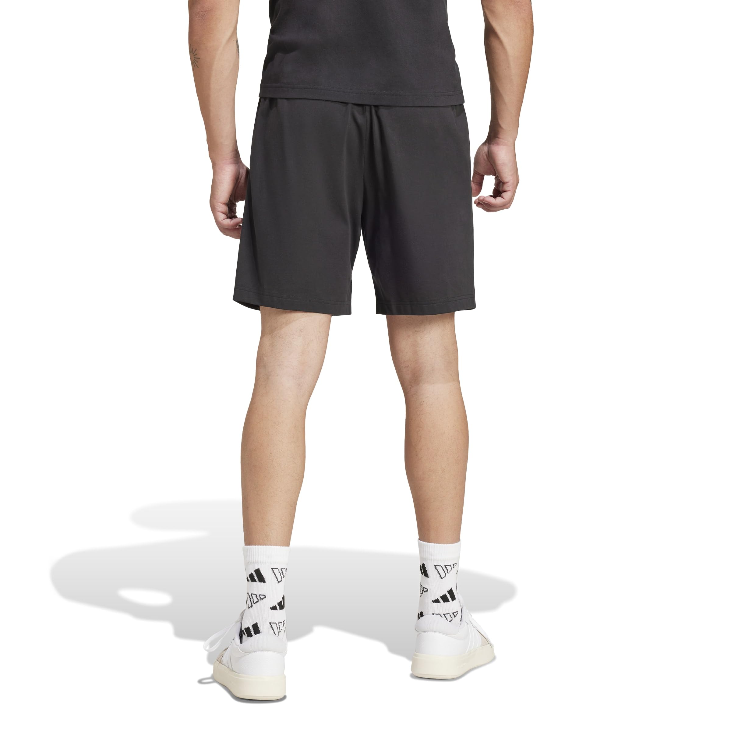 Adidas Hombre Essentials Linear Single Jersey Short