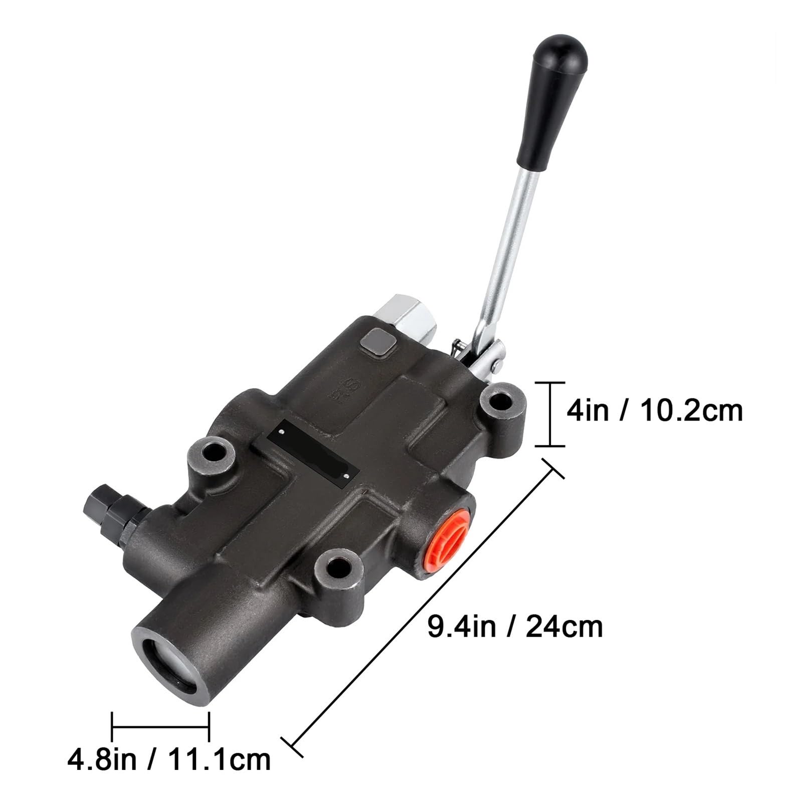 Válvula de Control Direccional Hidráulica 1 carrete 21 GPM 3600 PSI Válvula de control hidráulico direccional Doble acción Uso adecuado for motor de cilindro hidráulico de bomba