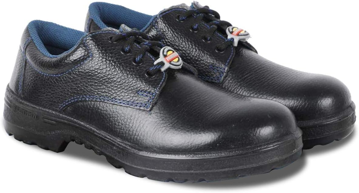 Bata Industrials Endura Low Cut Safety Shoes (Black, Size 8) (ENDURA L
