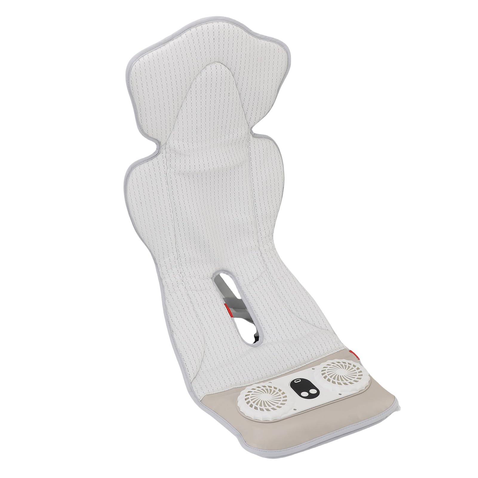 aqxreight Forro de Enfriamiento para Asiento de Automóvil Inalámbrico 3 Velocidades de Viento Recargable 2 Ventiladores Almohadilla de Ventilación para Cochecito Eléctrico El Ventilador Ofrece