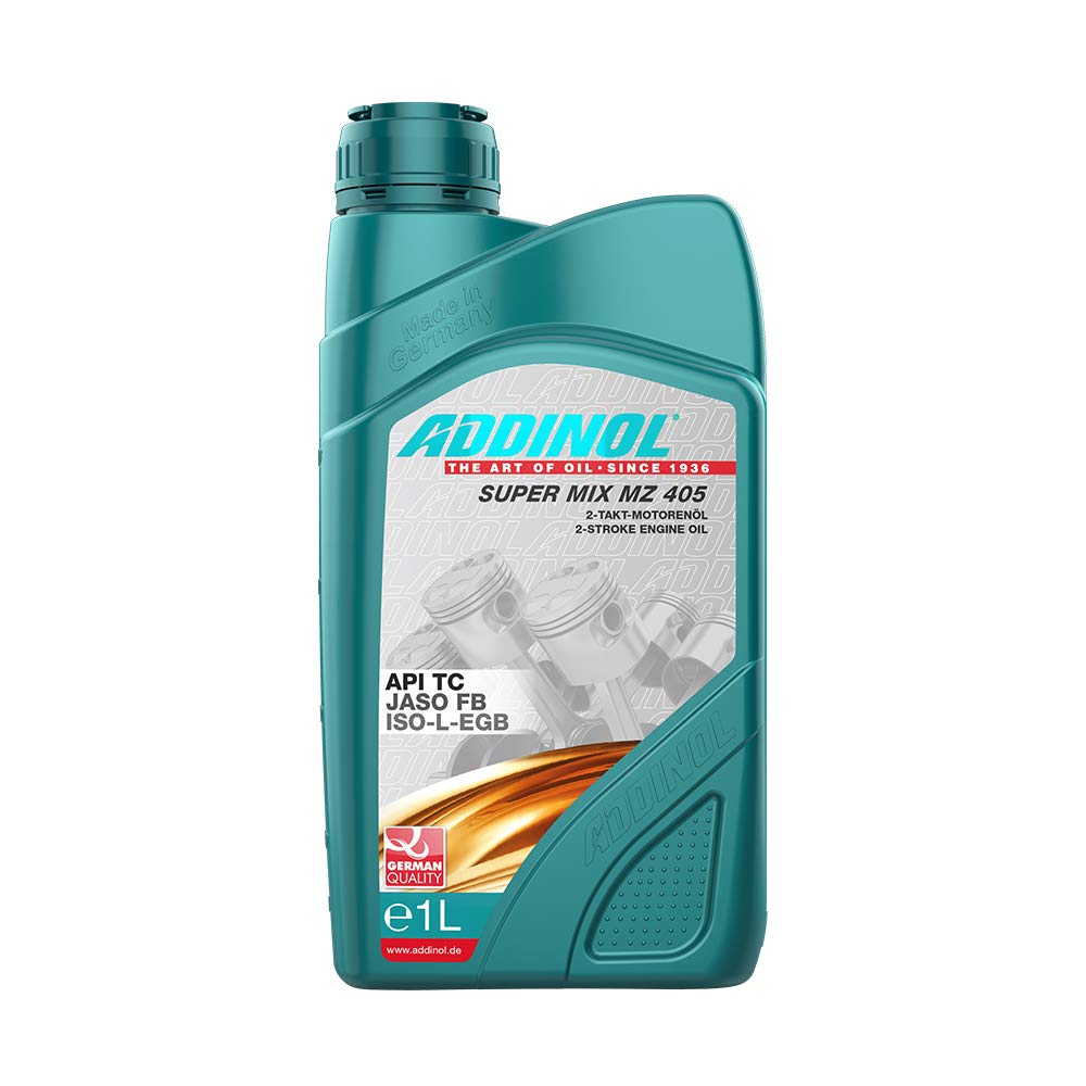 Addinol 6X Motoröl Motorenöl Motor Motoren Motor Oil Engine Oil 2-Takt Super Mix Mz 405 (Rot Gefärbt) 1L