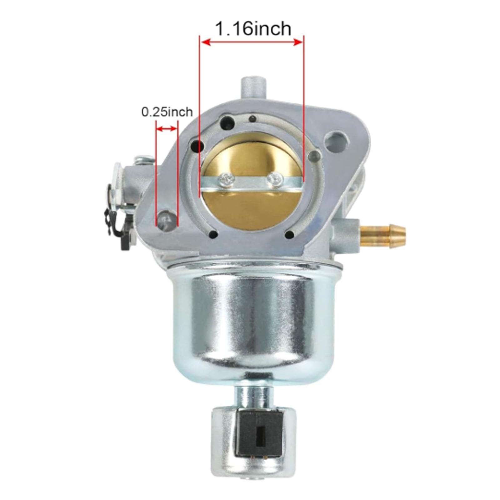 compatibile con 15004-0828 Carburatore Carb con kit guarnizioni per motori Kawasaki FS651V FR691V FS691V 23 HP Gravely ZT 42 XL 15004-7062 15004-0986