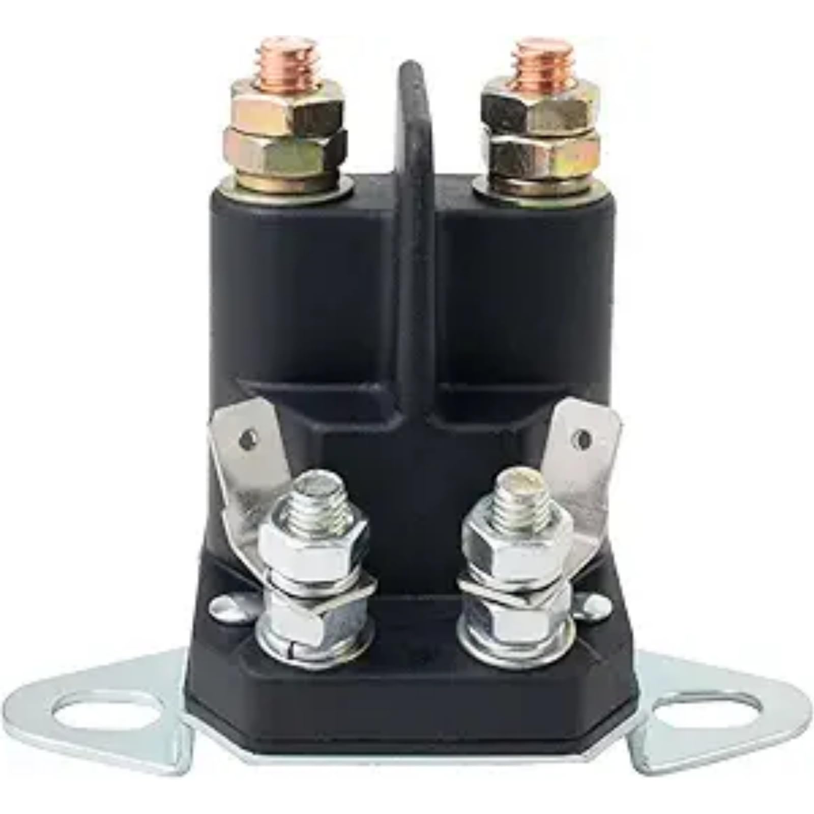 CAFEZAYO 117-1197 12V 4 Terminal Starter Solenoid Compatible with Toro Timecutter SS5000 Z4200 SS4225 SS4235 Exmark Lawn Boy E513075 1-513075 513075 784-1221-210 104-3189 Z 74629 74209 74360