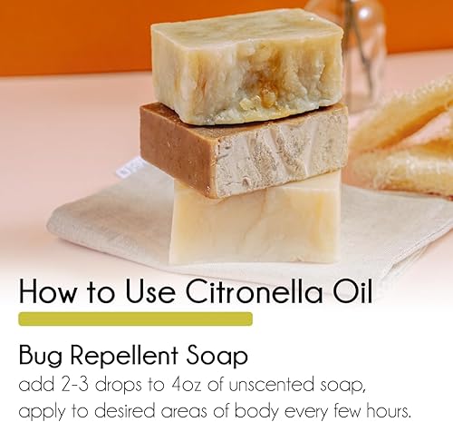 Miniatura 5 de Aceite esencial de citronela - 16 fl oz 160fl oz - Aceite esencial 100 puro - GreenHealth