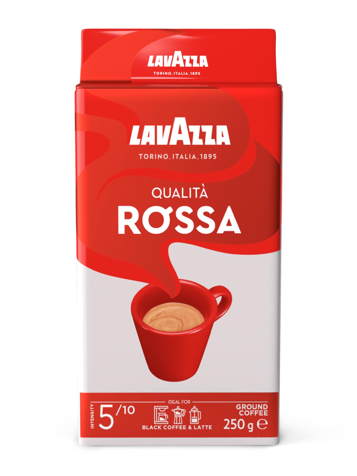 LAVAZZA (ラバッツァ) クオリタ・ロッサ 【粉】 250g レギュラーコーヒー ドリップ フィルター エスプレッソ