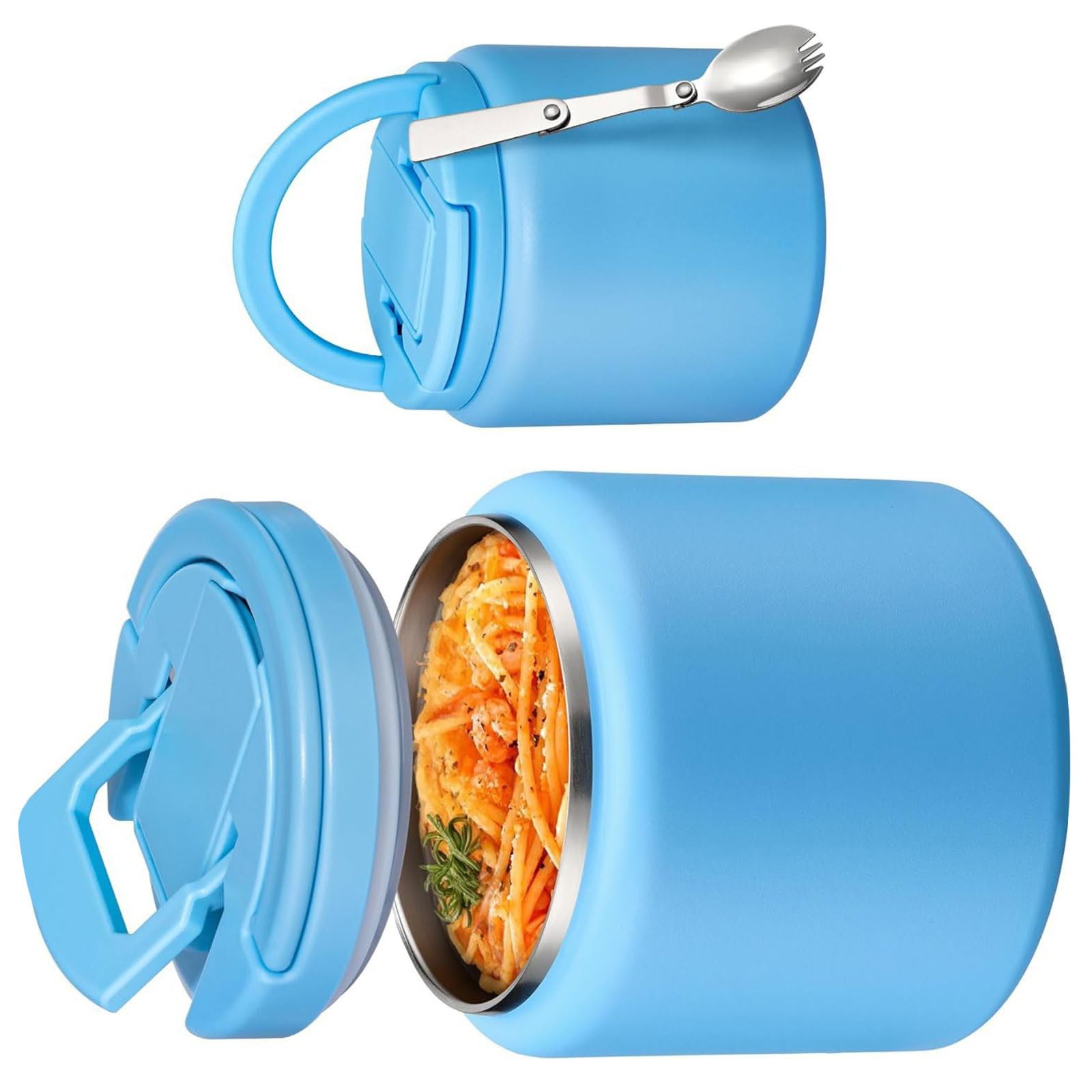 Buxuaaaa Stylish Compact Insulated Lunch Carrier with Double Wall Construction Large Opening for Temperature Controlled Meals Kids Lunch Box