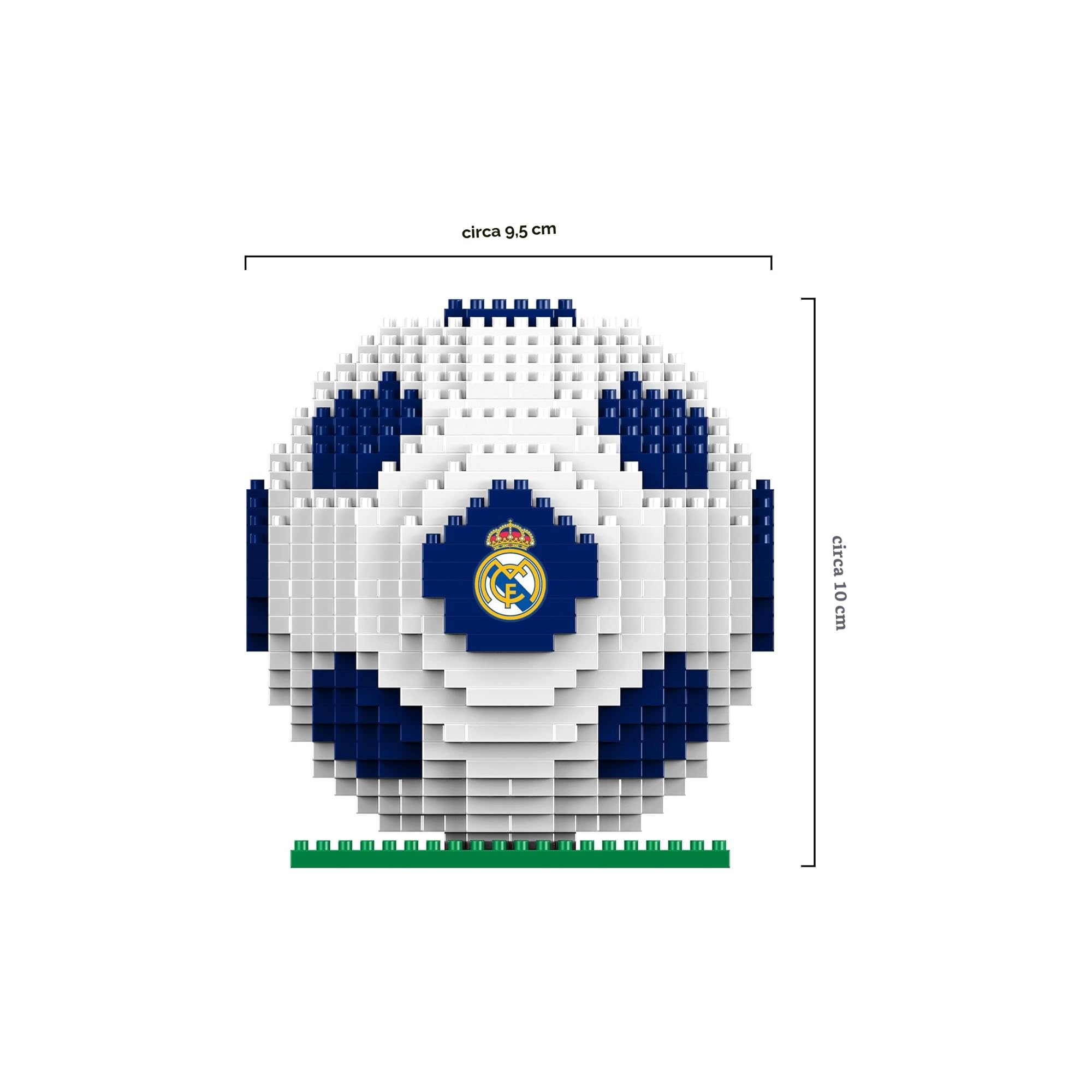 FOCO Prodotto con licenza ufficiale Real Madrid CF BRXLZ 3D