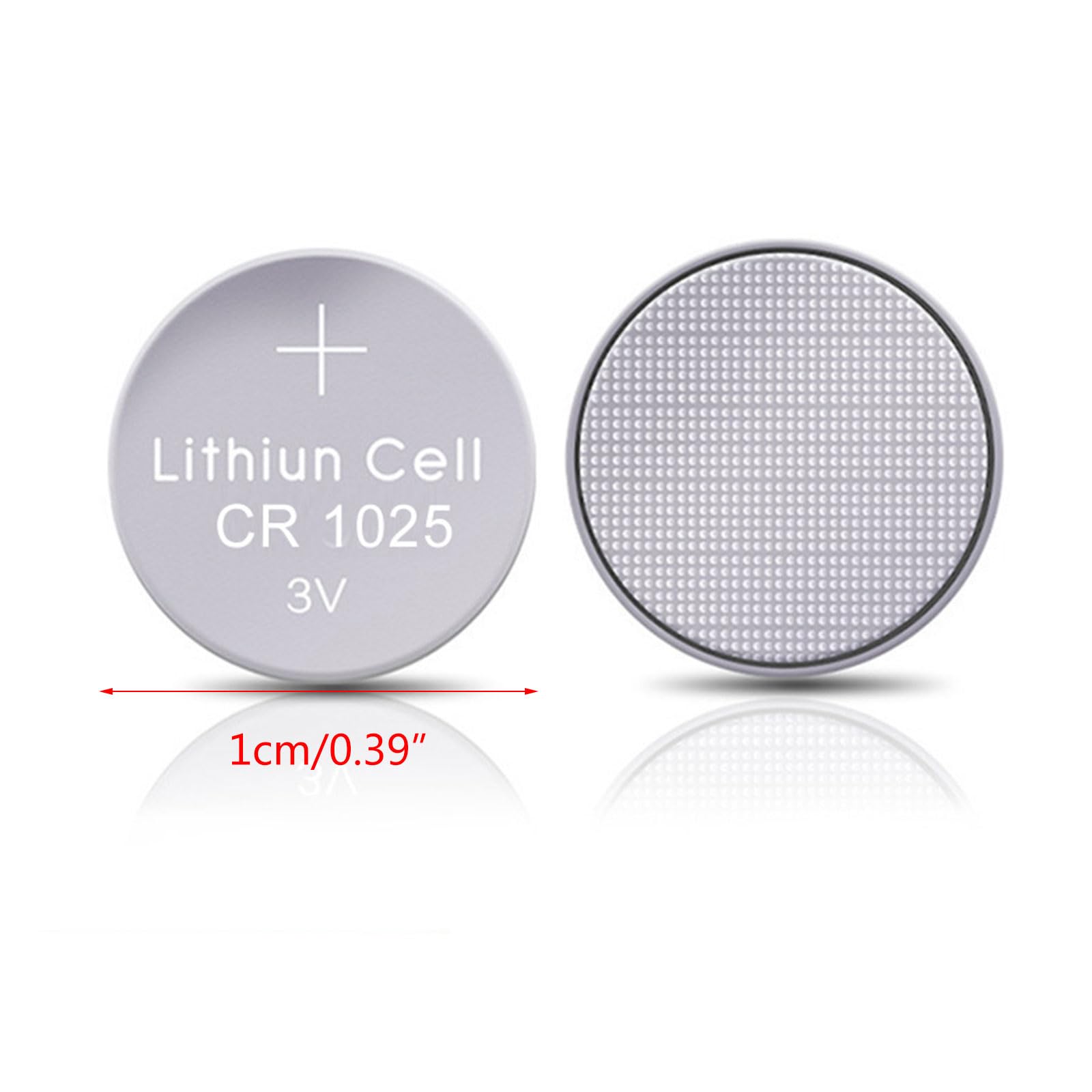 Lot De 5 Piles Bouton CR1025 3V | Pour Montres, Calculatrices, Télécommandes | Grande Capacité