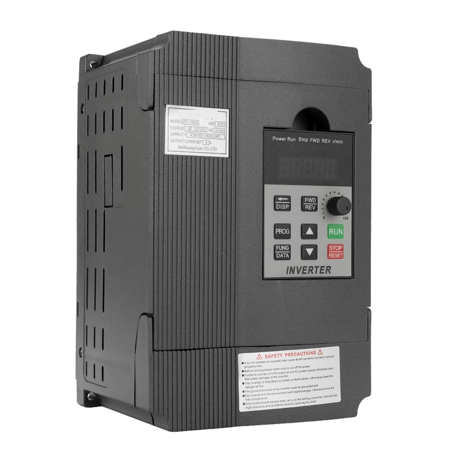 Variatore di Frequenza, Regolatore di velocità di frequenza universale VFD 2.2KW 12A 220 V AC Motor Drive monofase in uscita trifase Inverter variabile