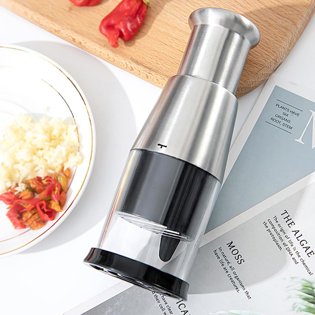 Presse Ail Manuel En Acier Inoxydable Professionnel,Découpe Ecrase Ail Garlic Press Rocker Crusher Hachoir Ail Pour Broyer Et Eplucher 98494641