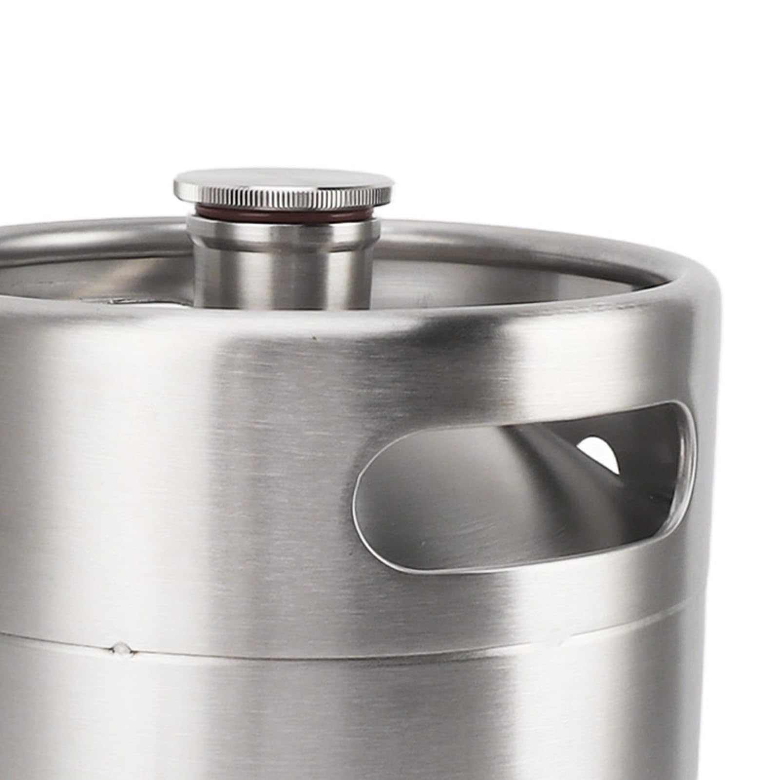 Dispensadores De Barriles, Barriles Portátiles, Mini Barril De Acero Inoxidable Para Amantes De La Cerveza, Sistema Dispensador Doméstico De Cerveza Ajustable De Fácil Inyección De 2 Litros, Manómetro