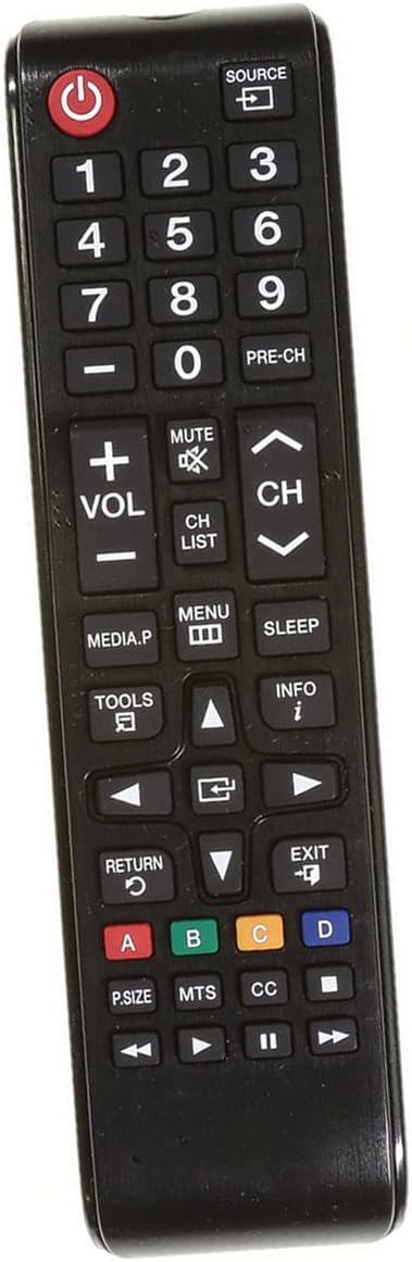 Amazon Com Replaced Remote Control Compatible For Samsung Lh32hdplgaza Un60fh6200 Un32eh4003fxza Un48j5000afxza Un60eh6003v Un60fh6003fxza Lcd Led Hdtv Tv Home Audio Theater