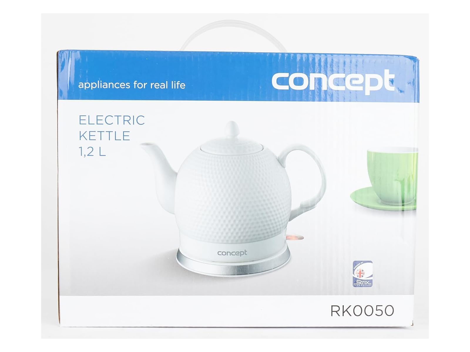Concept Elettrodomestici Concept Golf RK0050, 1000 W, 4 Cups, Ceramic