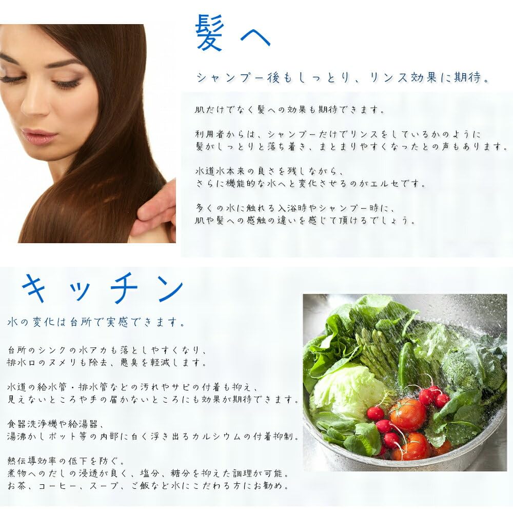 Amazon.co.jp: エルセシャワーヘッド 日本治水 : ホーム＆キッチン