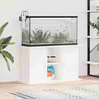 Supporto Acquario Gecheer 101x41x58cm - Legno Multistrato Nero - Foto 11