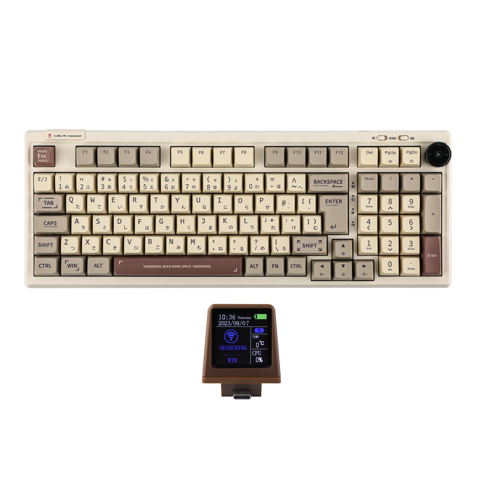Amazon | 【日本語配列】EPOMAKER RT100 98キー ゲーミングキーボード 