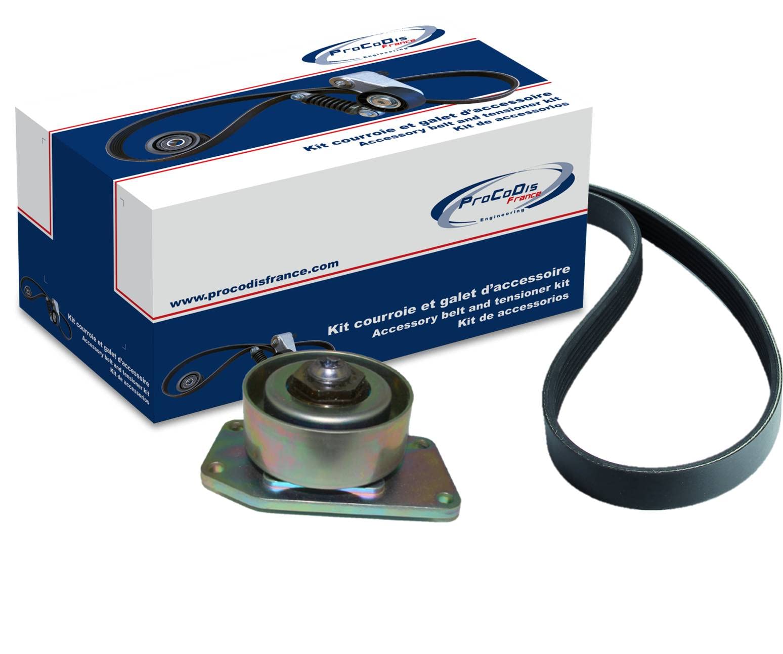 Kit Courroie et Galet d'Accessoire KGA2045 - Procodis France