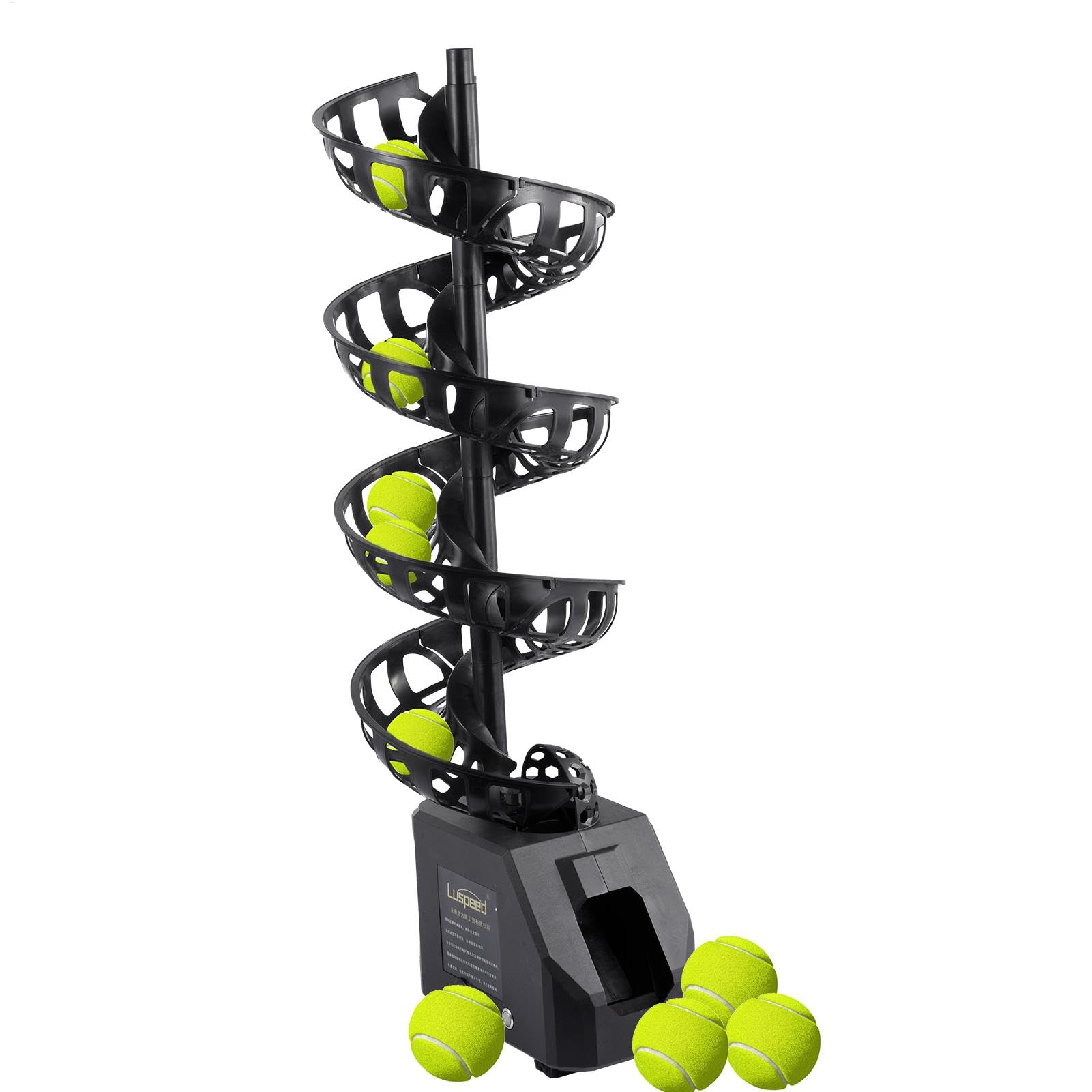 Machine de tennis, lanceur de balles automatique, machine de service de tennis, lanceur de balles portable, équipement de pratique de tennis, machine de capacité de 33 balles pour la pratique