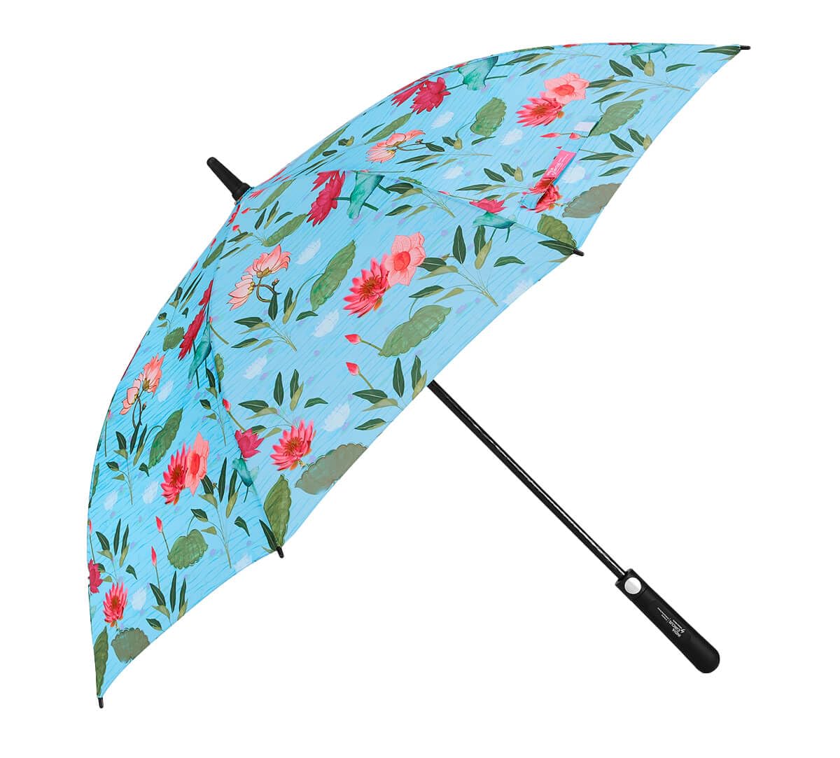 Blossomy Mosaic Long Big Umbrella for Men and Women, Automatic Open, UV Protection Durable and Stylish for Travel, Outdoor, and Monsoon Comfortable Grip Handle, Pack Of 1-image-42