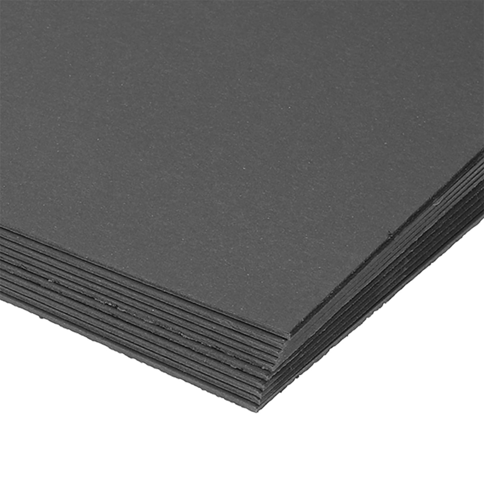PATIKIL 7x5x0.04" Chipboard Sheets, 20Pcs 40PT Thick Book Board Binders Board Sturdy Bookbinding Supplies for Book Binding Cover Black - Image 3