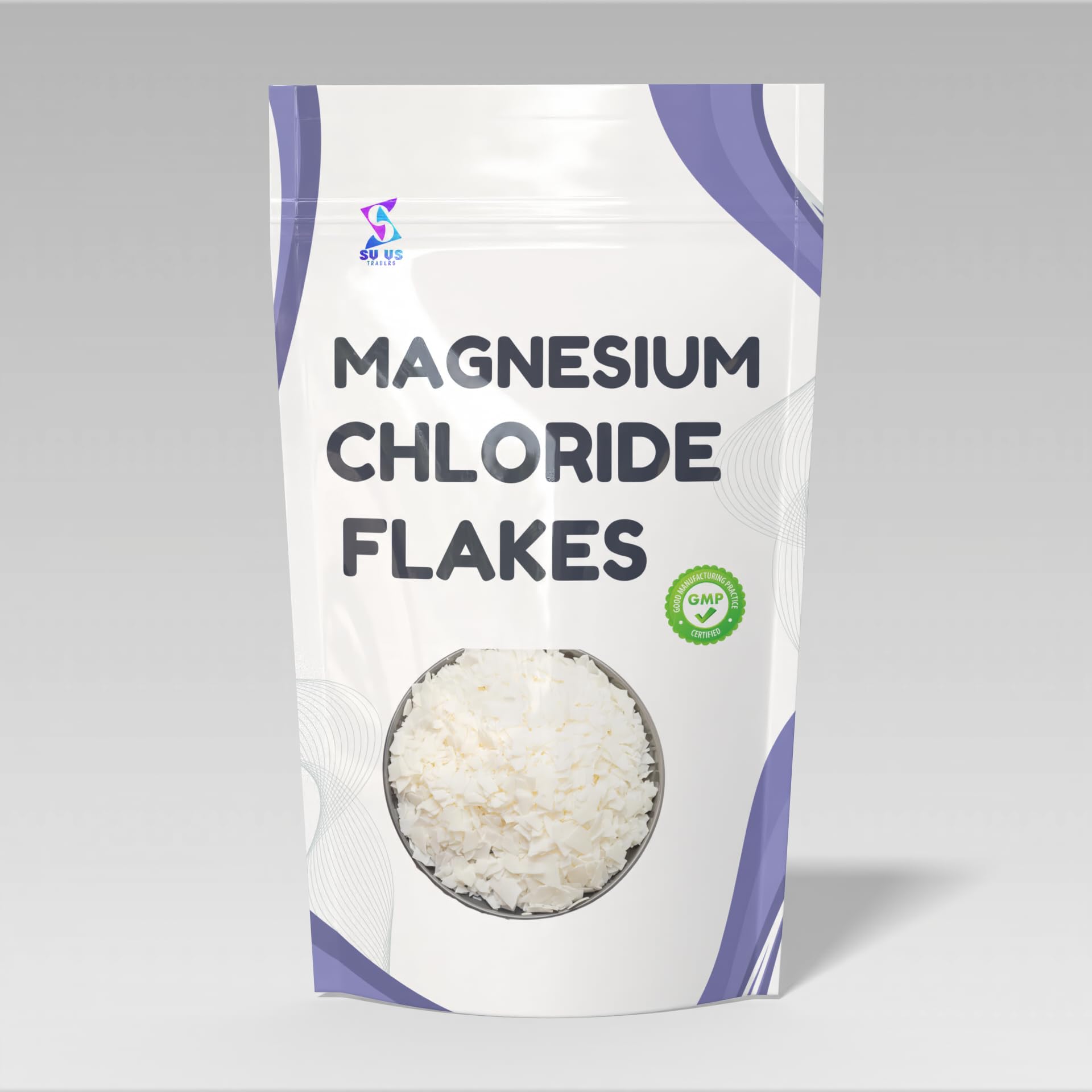 Magnesium Chloride Flakes Natural Bath Salt | Dead Sea Salt Magnesium Chloride Flakes for Foot and Body Soaks | Replenish Magnesium Levels | Relaxing & Rejuvenating Muscles & Joints | Pain Relief