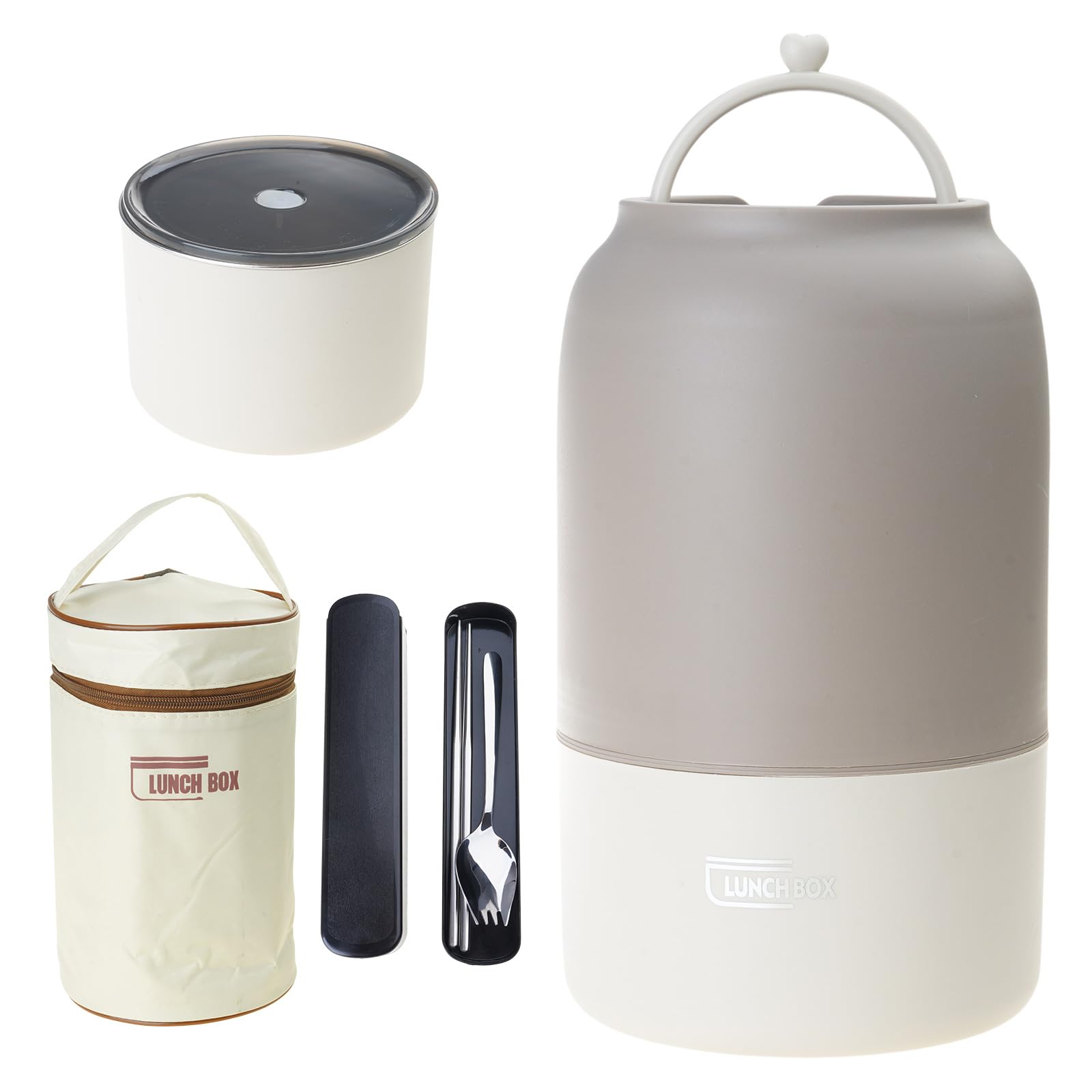 Buxuaaaa Multipurpose 304 Stainless Steel Food Preserver Lunch Box with Lid Microwave Safe Insulated Double Layer Bentos Box Men Women Lunch Container