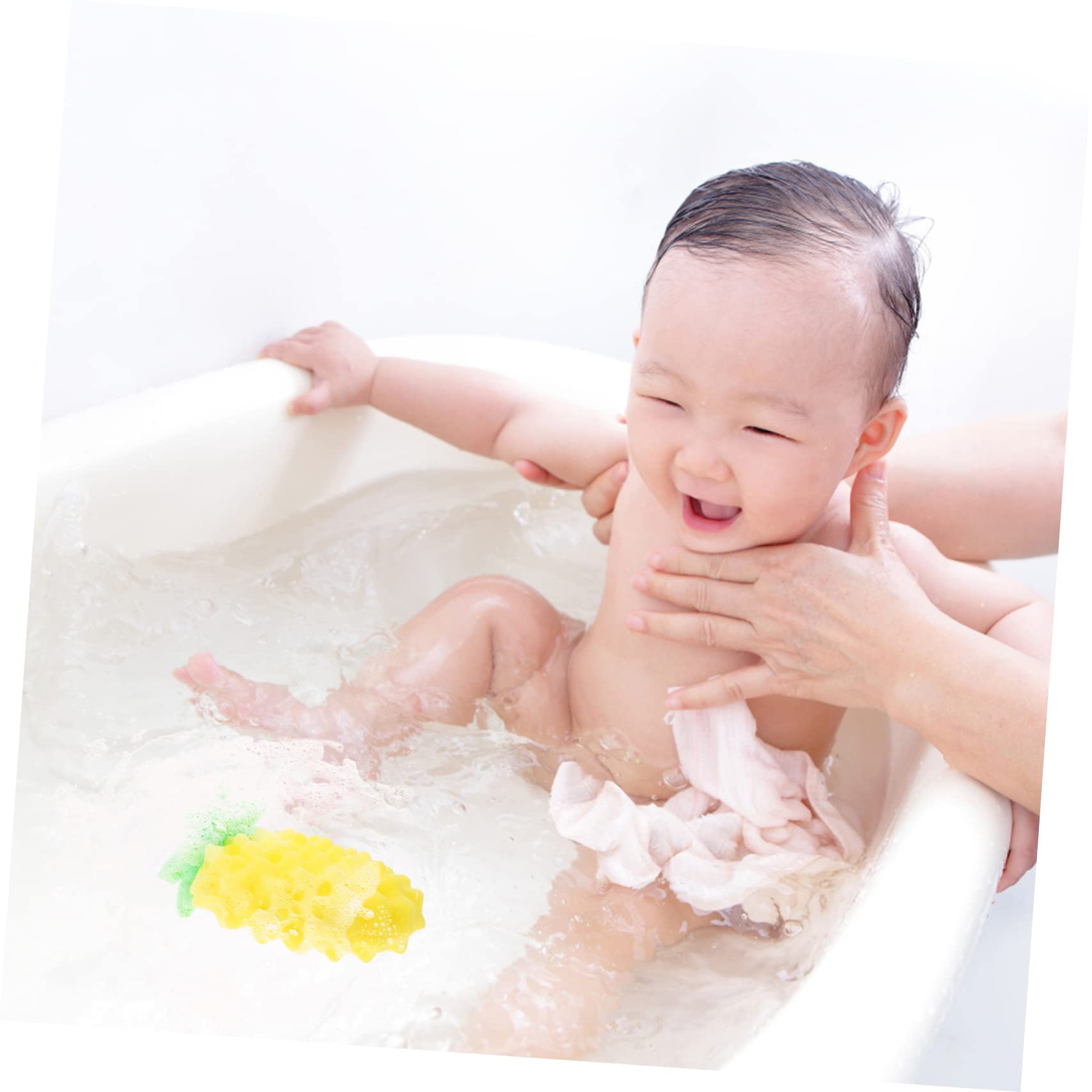 Healvian 5piezas Esponja De Baño Para Bebés Cepillo Exfoliante Hidrófilo Para Viajes Limpieza y Masaje De Piel