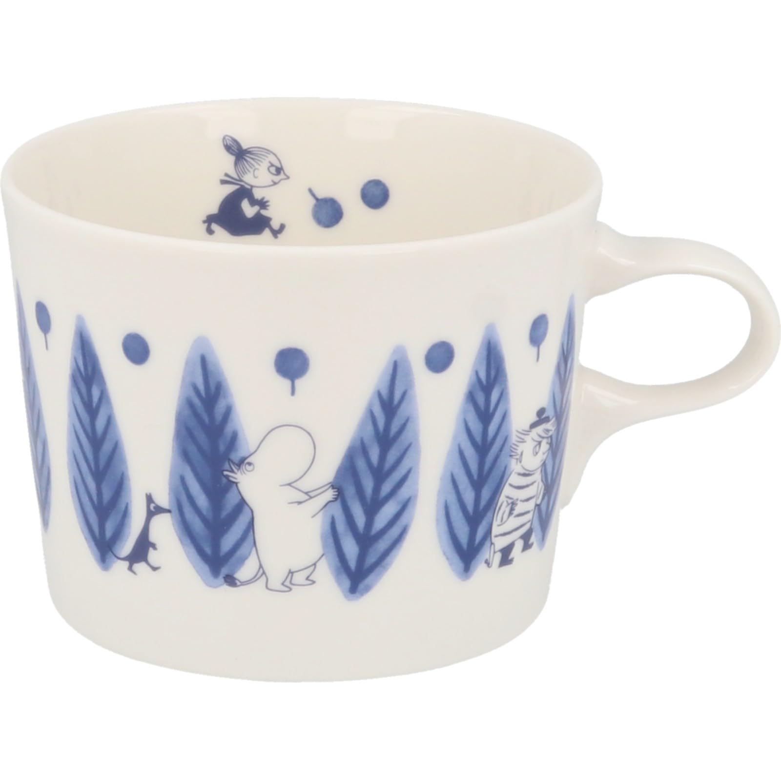 Amazon｜MOOMIN ( ムーミン ) 「 ブルーフローラ 」 マグカップ 約
