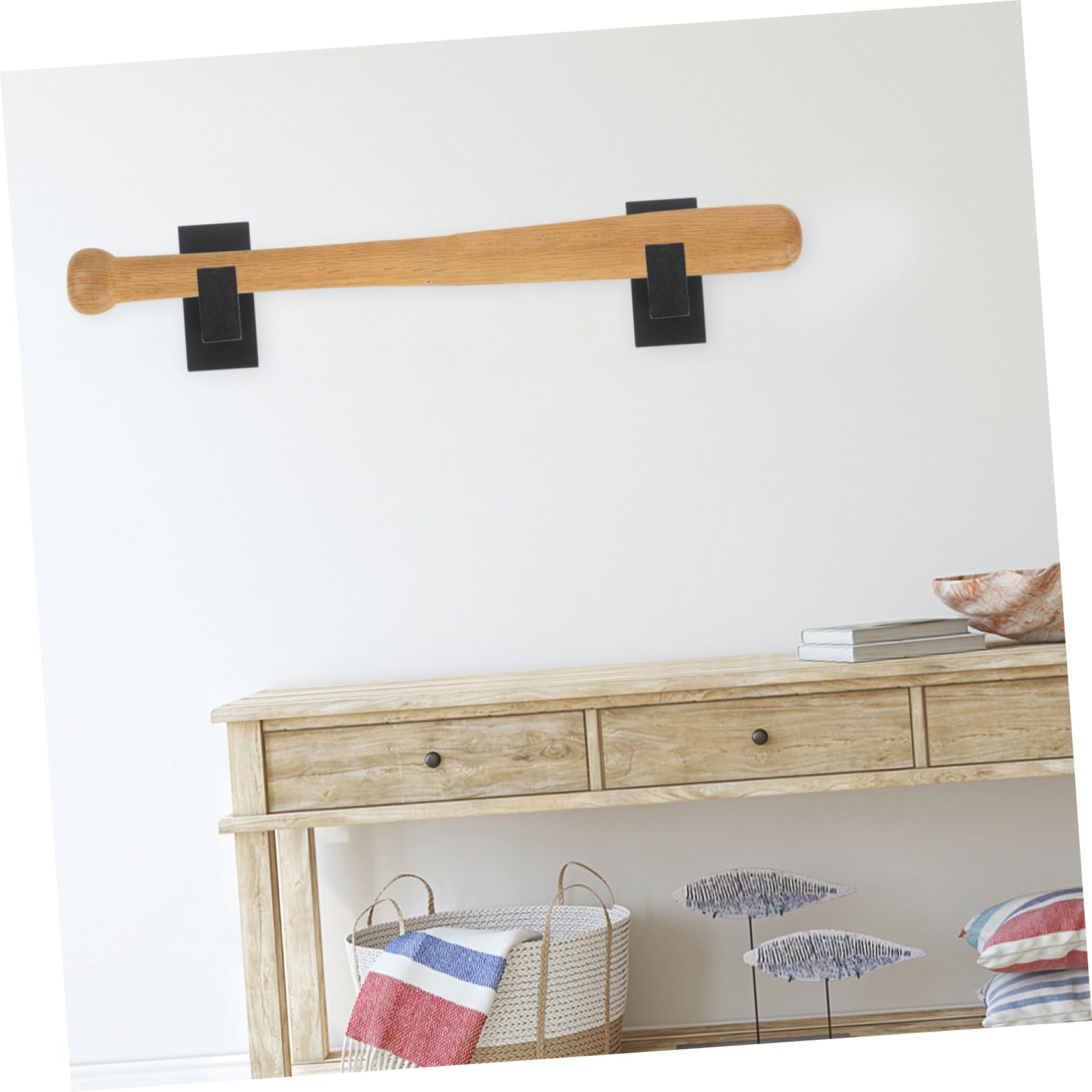 ABOOFAN Baseball Batting Stick Holder Wood Bat Mount Stable Bat Stand Decorative Bat Organizers for Home