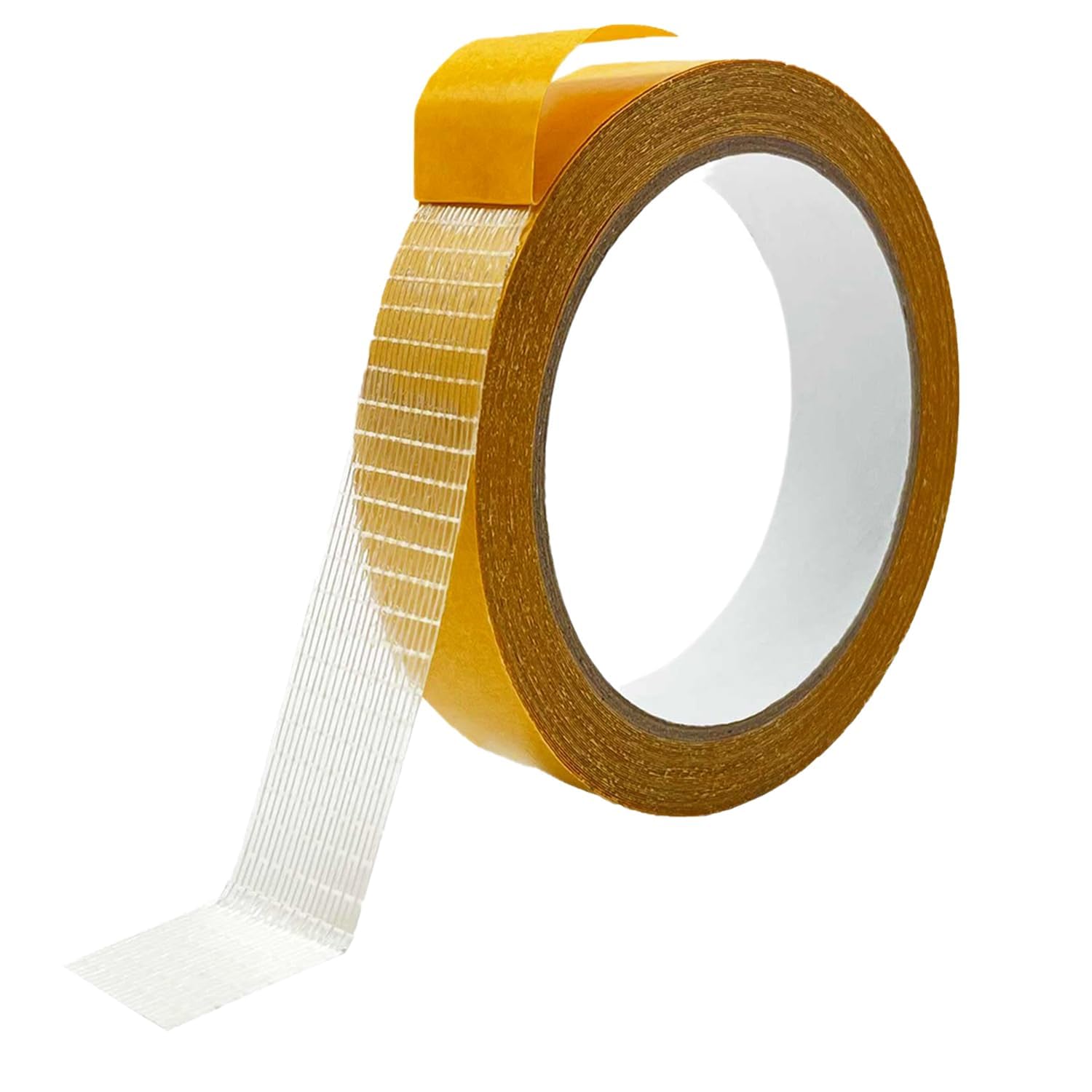 Multifunctional Fabric Tape - 33ft Clear Double Stick Tape, Strong 2 Sided, Ideal for Clothes, Carpet