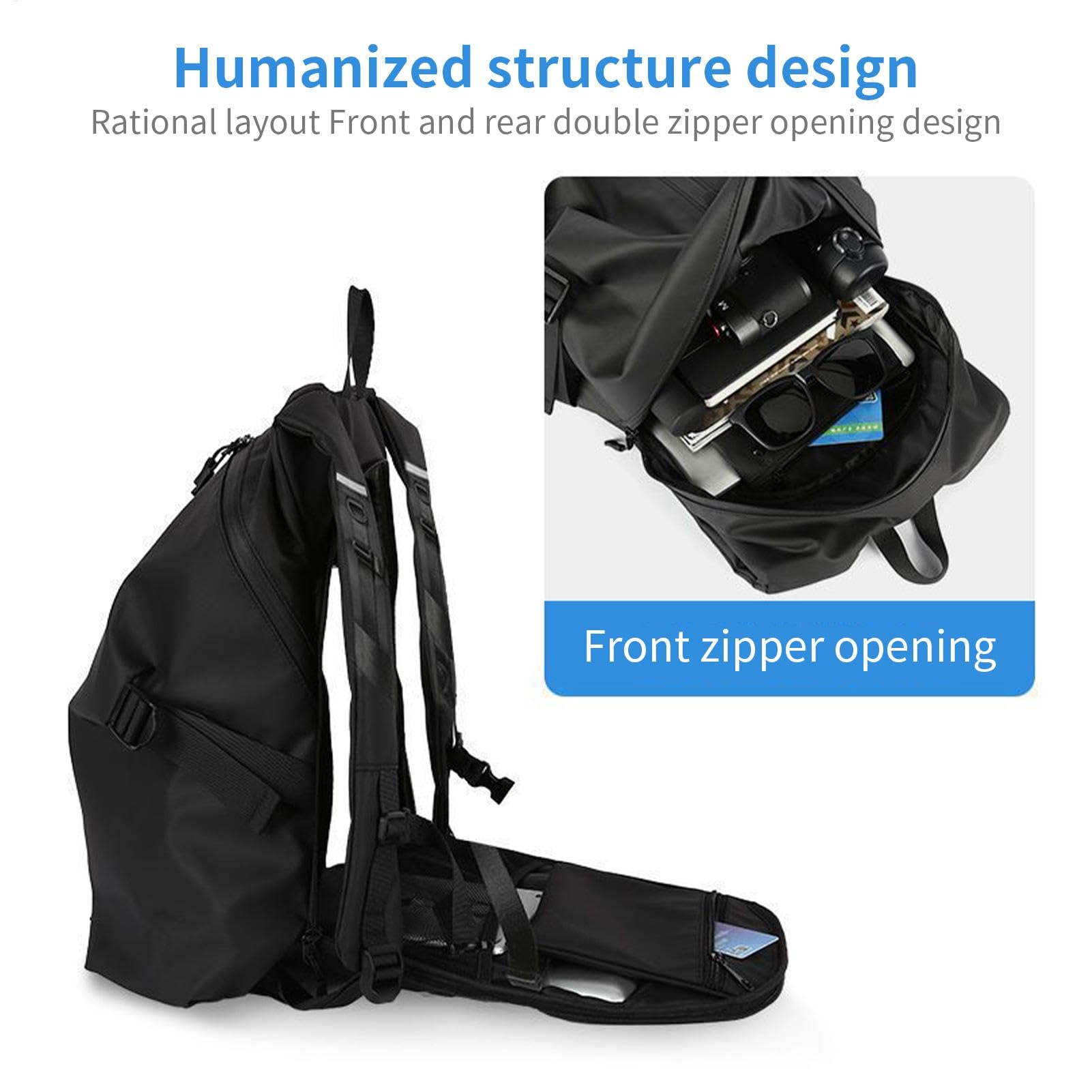 Borsa per casco da moto, impermeabile, zaino da viaggio, borsa sportiva per pendolarismo, ciclismo e uso quotidiano