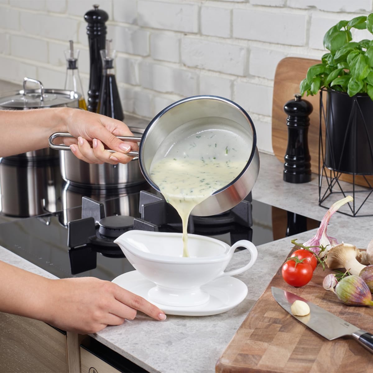 Amazon.co.jp: フィスラー (Fissler) 片手鍋 16cm ピュア コレクション