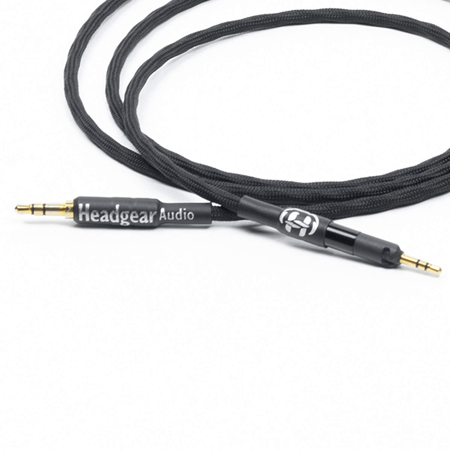 Technica Replacement Cable for ATH-M40x and ATH-M50x Headphones (Black/1.2meter)