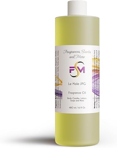 Miniatura 8 de Fragrances, Scents and More Le Male JPG PerfumeAceite Corporal - Botella de plástico de 1 fl oz (1.0 fl oz)